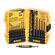 DEWALT　Pilot Point ゴールド鉄製ドリルビット 16点セット (DW1170) / DRILL BIT 16PC PILOT PT