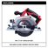 Milwaukee 18 V サーキュラーソー (2630-20) / M18 CIRCULAR SAW 6-1/2"