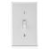 Leviton 抗菌加工済トグルスイッチ シングルポール ホワイト (A1451-2AW) / SWITCH TOG SINGL POLE WH