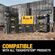 DeWalt ToughSystem 2.0 ツールボックス XL (DWST08400) / TL BOX BK/YW XL 14.75"L