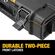 DeWalt ToughSystem 2.0 ツールボックス (DWST08165) / TOOL BOX BLK/YLW 21.75"L