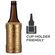 BruMate Hopsulator Bott'l 真空断熱性ボトルホルダー レオパードゴールド (HBE12RL) / BOTTLE INSULAT GLD 12OZ