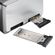 Hamilton Beach 4スロット式トースター (24794) / TOASTER SS 4SLOT BLK/SLV