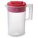 Rubbermaid Simply Pour ピッチャー (2122590) / PITCHER PLST 1G CLR/RD