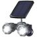 Bell + Howell Bionic Spotlight Duo 動作感知式ソーラーパワーLEDスポットライト (7782) / SPTLGHT LED 500LU 25'BLK