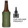 BruMate Hopsulator Bott'l 真空断熱性ボトルホルダー ODグリーン (HBE12AG) / HOPSULATOR OD GREEN 12OZ