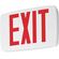 Lithonia Lighting Quantum サーモプラスティック製LED式EXITサイン (388066) / EXIT SIGN LED THERMOPLST