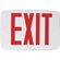 Lithonia Lighting Quantum サーモプラスティック製LED式EXITサイン (388066) / EXIT SIGN LED THERMOPLST