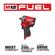 Milwaukee M12 FUEL インパクトレンチ (2555-20) / M12 IMPT WRNCH 12V 1/2"