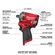 Milwaukee M12 FUEL インパクトレンチ (2555-20) / M12 IMPT WRNCH 12V 1/2"