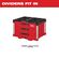 Milwaukee Packout 引き出し仕切り (48-22-8473) / DRAWER DIVIDER BLK 3"H