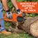 Black+Decker コード式電気チェーンソー (BECS600) / CHAINSAW CORDED 8A 14"L