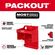 Milwaukee Packout Shop Storage ツールステーション ( 48-22-8343) / TOOL ORGANIZER RED 10"H