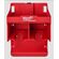 Milwaukee Packout Shop Storage ツールステーション ( 48-22-8343) / TOOL ORGANIZER RED 10"H