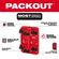 Milwaukee Packout Shop Storage ツールラック (48-22-8349) / TOOL RACK BK/RD 14"H