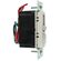 Leviton IllumaTech スライドディマースイッチ (R50-IPL06-10M)