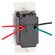 Leviton IllumaTech スライドディマースイッチ (R50-IPL06-10M)