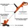 Black+Decker 電気式ストリングトリマー (BESTA510) / STRING TRIMMER 14" B&D