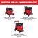 Milwaukee M18 Fuel Shop Vac ウェット＆ドライバキューム用モーターヘッド ( 0911-20) / WET/DRY VAC MOTOR HEAD