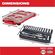 Milwaukee ソケット＆ラチェット32点セット (48-22-9482) / SOCKET&RATCHET SET 32PC