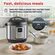 Instant Pot Duo Plus デジタル式圧力調理器 (113-0058-01) / PRES CKR DUO BLK/SLV8QT