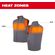 Milwaukee M12 ヒートベスト グレー ユニセックス Mサイズ (304G-20M) / HEATED VEST KIT GRAY M