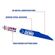 Lenox Demowolf レシプロソーブレード5点セット (LXAR1250R) / RECIP SAW BLDE 12" 5PK