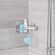 Better Living Stick N Lock Plus シャワーバスケット クロム (13824) / SHOWER BASKET CHROME 1PK