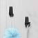 Better Living Facet バスフック マットブラック 2個入 (13866) / BATH HOOK MATTE BLK 2PK