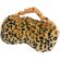 Warmies Tawny アイマスク ブラック ブラウン (CPE-TAWNY) / EYE MASKS LEOPARD 8.5"L