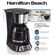 Hamilton Beach コーヒーメーカー (49630) / COFFE MAKR BLK/SLV 12CUP