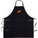 Blackstone コットン製エプロン ブラック (3047) / APRON CRD COTTON BLACK