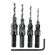 Vermont American　スクリューパイロット4本セット (16615) / WOOD SCREW PILOT SET 4PC