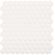 Smart Tiles 接着式壁用タイル Penny Romy ホワイト 4枚入 6セット (SM1184G-04-QG) / WALL TILE WHITE 8.95"