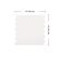 Smart Tiles 接着式壁用タイル Penny Romy ホワイト 4枚入 6セット (SM1184G-04-QG) / WALL TILE WHITE 8.95"