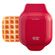 Rise by Dash ミニワッフルメーカー レッド ( RMW001GBRR06) / WAFFLE MAKR MINI SQU RED