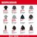 Milwaukee 男性用長袖ワークTシャツ グレー Mサイズ (604G-M) / TEE SHIRT WORK GRY LS M
