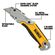 DeWalt 伸縮格納式万能ナイフ (DWHT10046) / RETRACT UTILITY KNIFE