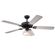 Westinghouse Scholar シーリングファン ブラック (73048) / CEILING FAN BLACK 52"