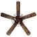 Westinghouse Barnett シーリングファン ブラウン (72205) / CEILING FAN BROWN 48"