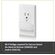 Leviton Decora WiFi Smart リモコン付ディマースイッチ＆スマートブリッジ ホワイト (DNKIT-1RW) /DMRSWTCH ND BRDG SMT WHT