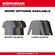 Milwaukee 半袖ワークTシャツ グレー XXLサイズ (603G-2X) / TEE SHIRT WRK GRY SS XXL