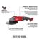 Milwaukee M18 アングルグラインダー (2785-20) / ANGLE GRINDER M18 18V
