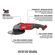 Milwaukee M18 アングルグラインダー (2785-20) / ANGLE GRINDER M18 18V