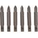 DeWalt Phillips/Slotted ダブルエンドスクリュードライバービット 6個入 (DW2024B6) / POWER BIT PH#2/SL#8 6PK