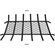 Pleasant Hearth 暖炉用火格子ラック (BG5-306EM-3) / FIREPLACE GRATE 6BAR 30"