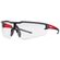 Milwaukee 防曇性安全メガネ (48-73-2012) / SAFETY GLASSES BK/RD 1PK