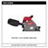 Milwaukee M18 Fuel プランジトラックソー (2831-20) / PLUNG TRCK SAW 6-1/2"18V