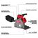 Milwaukee M18 Fuel プランジトラックソー (2831-20) / PLUNG TRCK SAW 6-1/2"18V