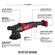 Milwaukee M18 コードレスポリッシャー (2684-20) / POLISHER M18 CORDLS 18V